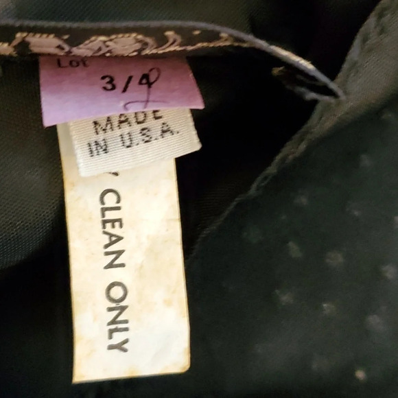 Vintage Superstition Womens Sparkly Sequin Top with a Drape Neck and Tie Bottom - Picture 8 of 12